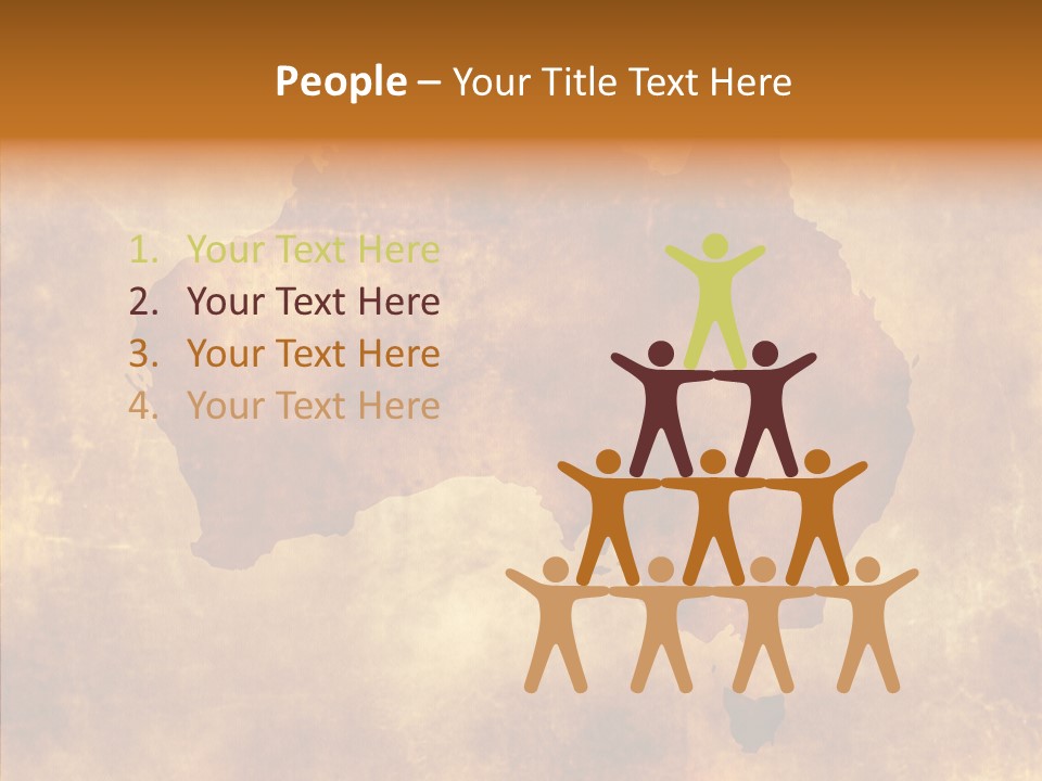 Human Sharing Holding Hands PowerPoint Template