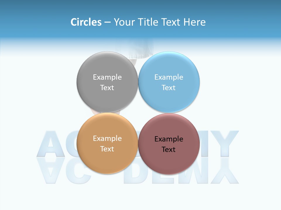 Touching Grandmother Women PowerPoint Template