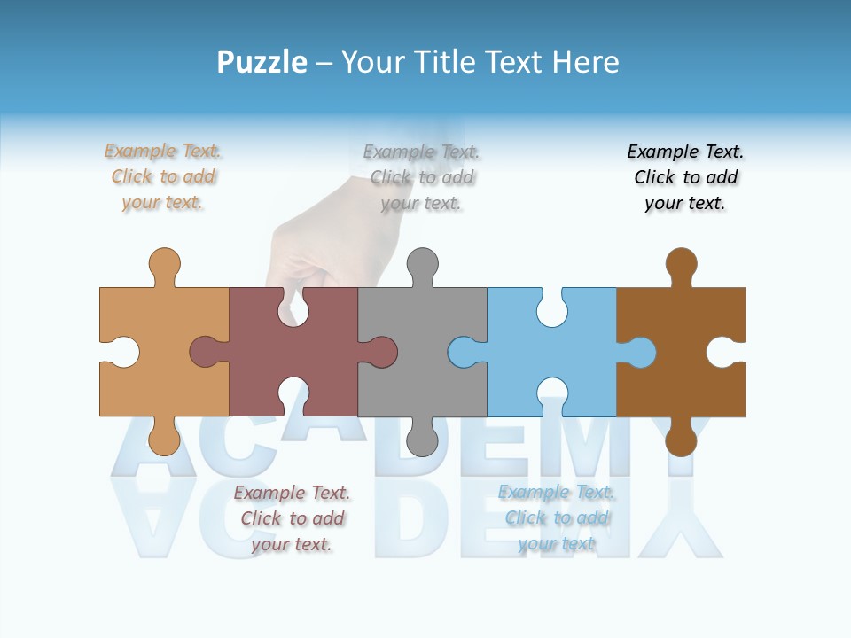 Touching Grandmother Women PowerPoint Template