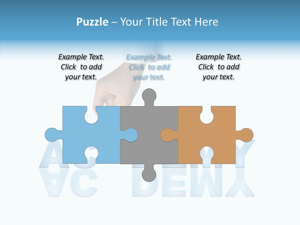 Touching Grandmother Women PowerPoint Template