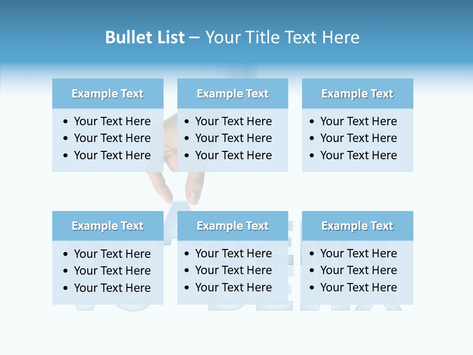 Touching Grandmother Women PowerPoint Template