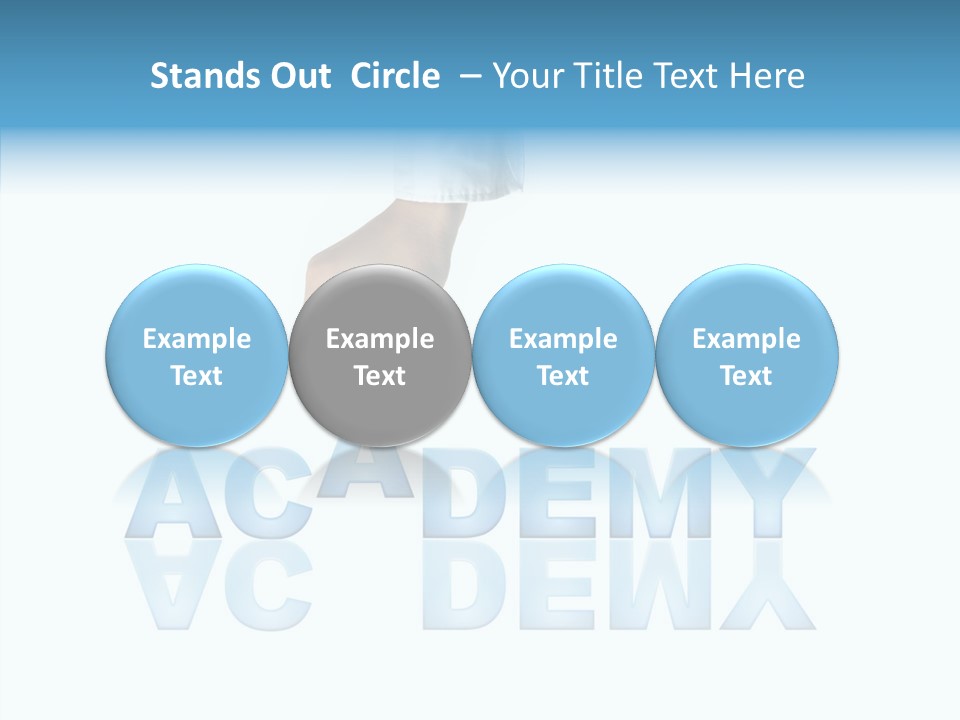 Touching Grandmother Women PowerPoint Template