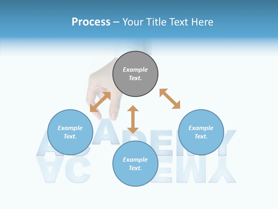 Touching Grandmother Women PowerPoint Template