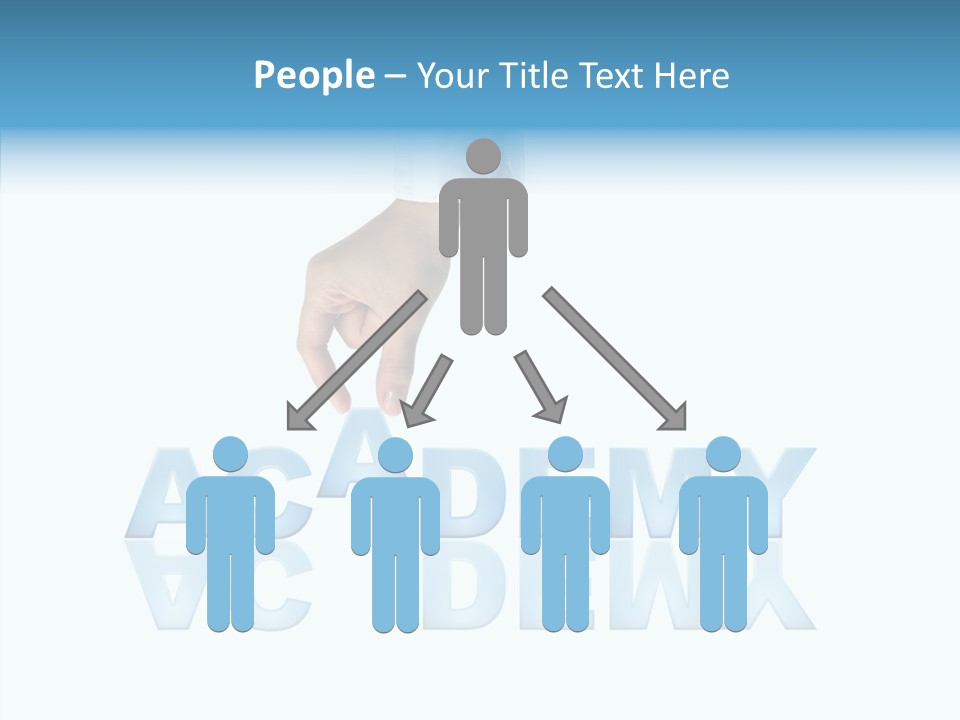 Touching Grandmother Women PowerPoint Template