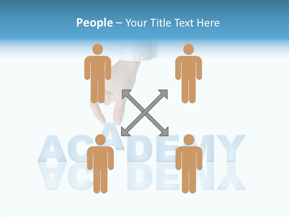 Touching Grandmother Women PowerPoint Template