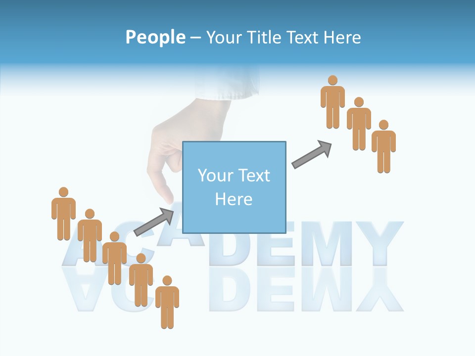 Touching Grandmother Women PowerPoint Template