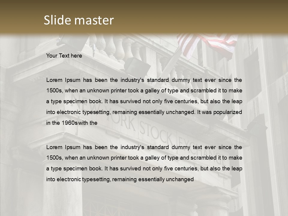Female Old Elder PowerPoint Template