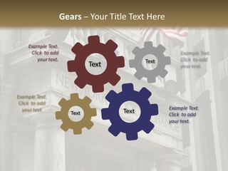 Female Old Elder PowerPoint Template