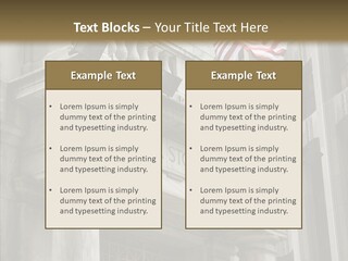 Female Old Elder PowerPoint Template