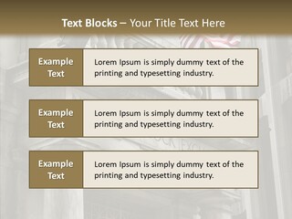 Female Old Elder PowerPoint Template