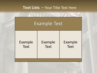 Female Old Elder PowerPoint Template