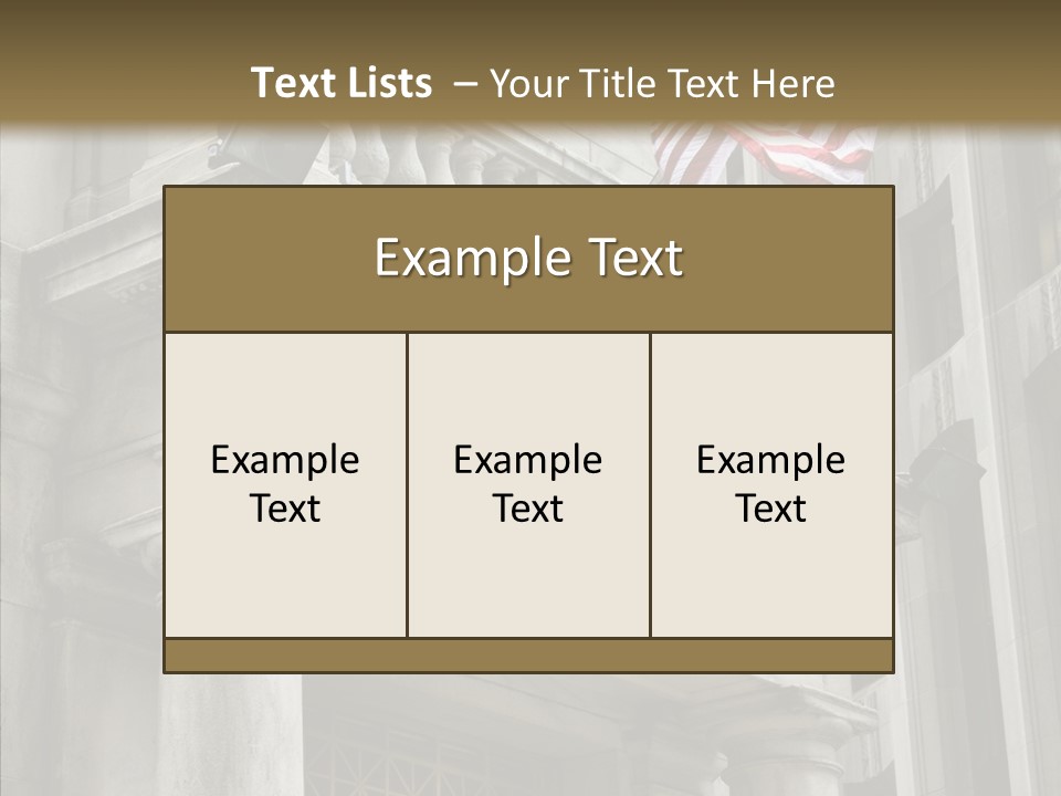 Female Old Elder PowerPoint Template