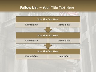 Female Old Elder PowerPoint Template