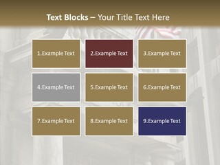 Female Old Elder PowerPoint Template