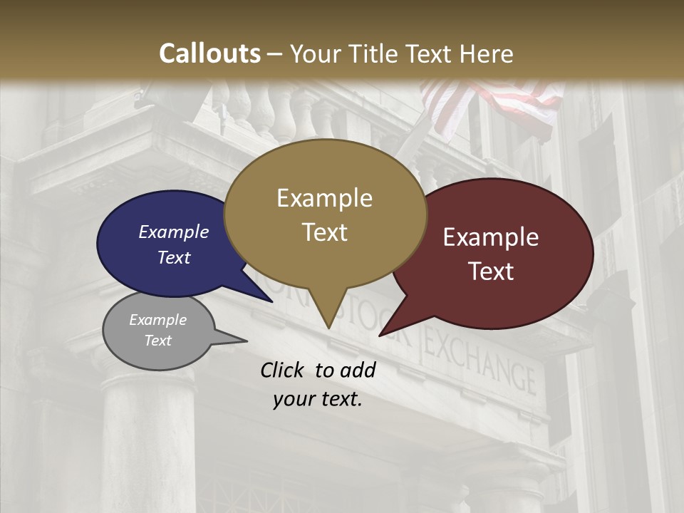 Female Old Elder PowerPoint Template