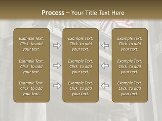 Female Old Elder PowerPoint Template