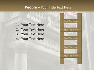 Female Old Elder PowerPoint Template