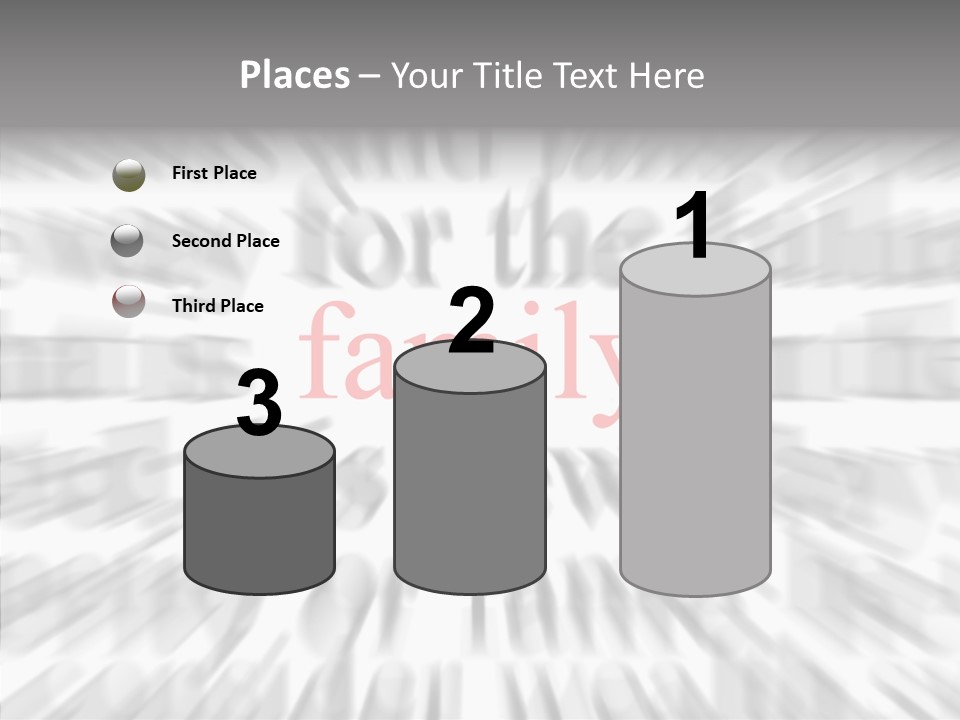 Assistance  White Background PowerPoint Template