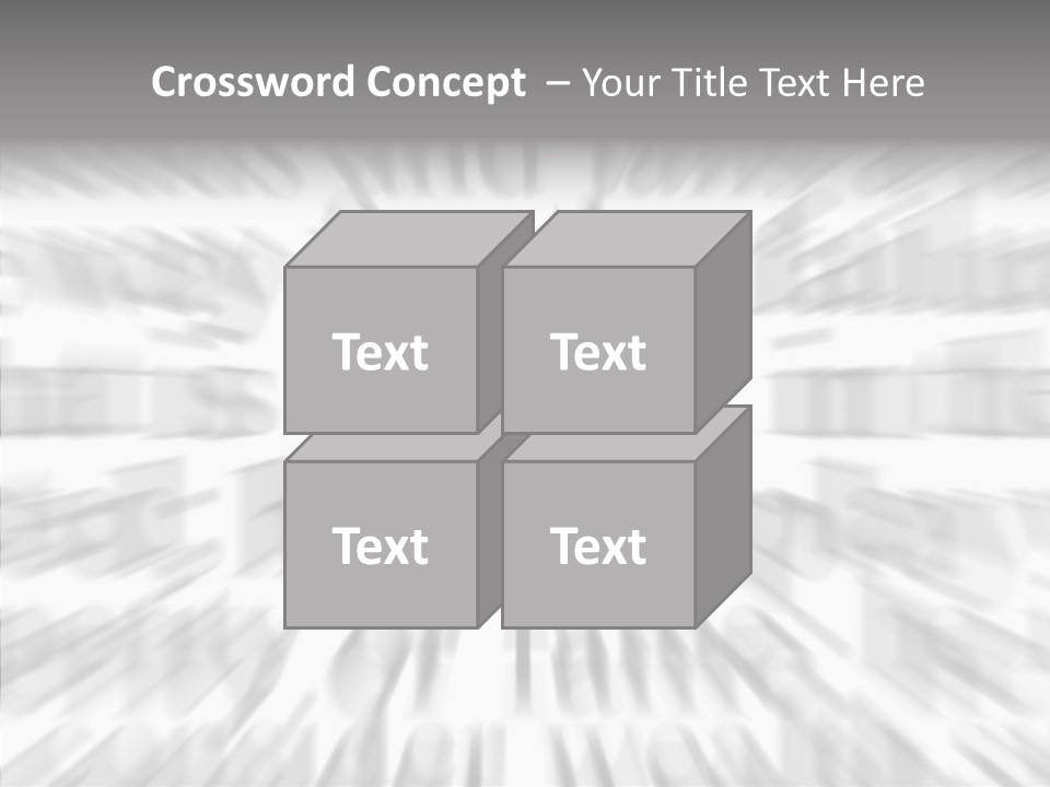 Assistance  White Background PowerPoint Template