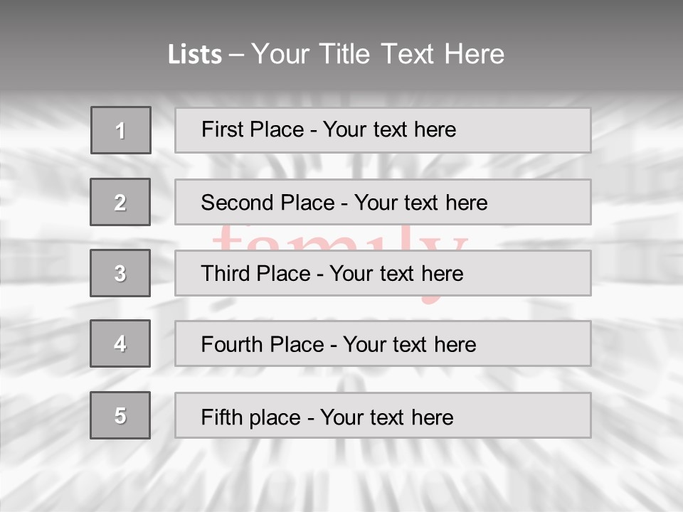 Assistance  White Background PowerPoint Template