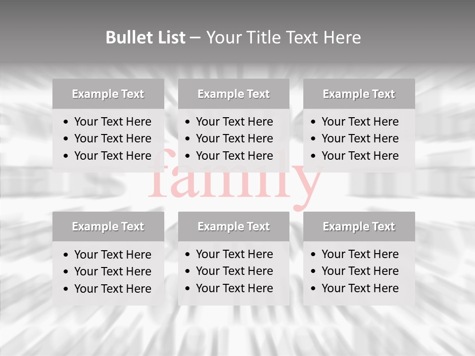 Assistance  White Background PowerPoint Template
