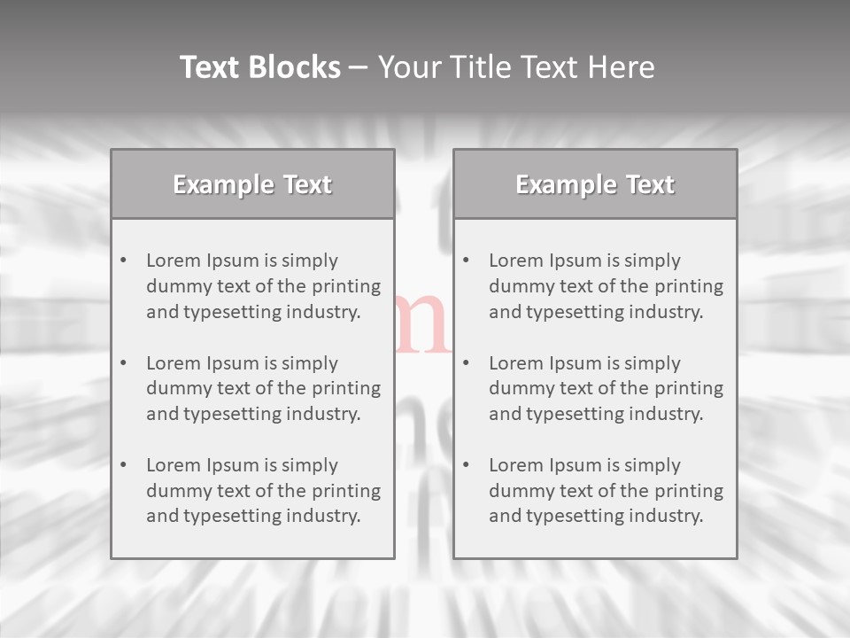 Assistance  White Background PowerPoint Template
