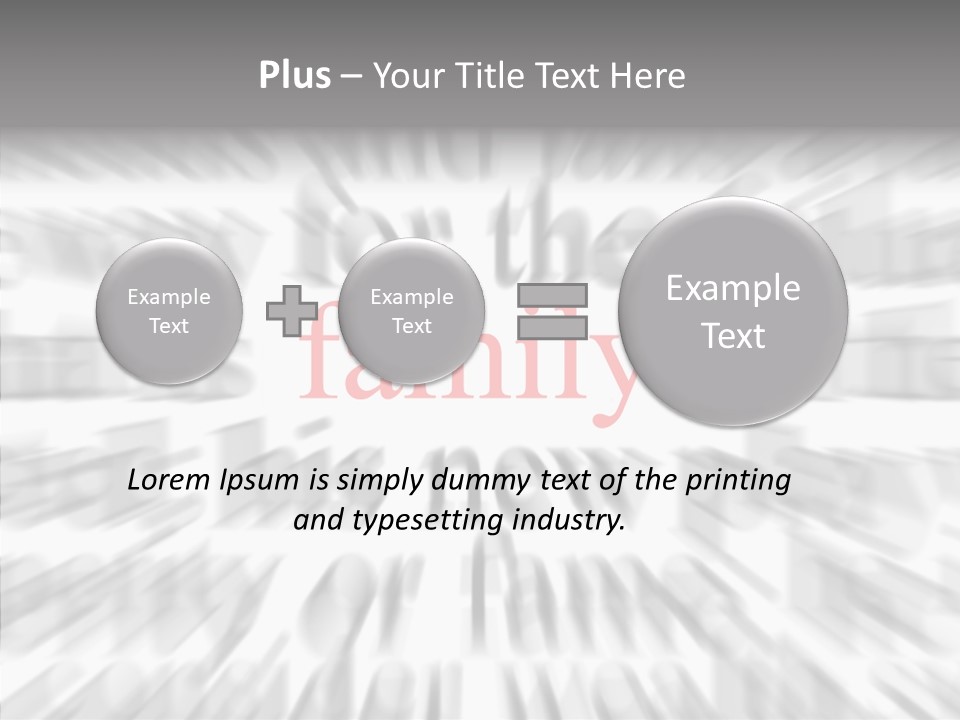 Assistance  White Background PowerPoint Template