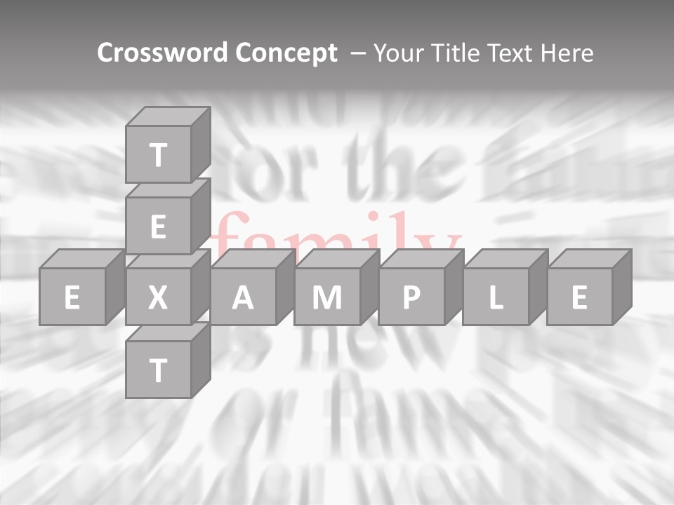 Assistance  White Background PowerPoint Template