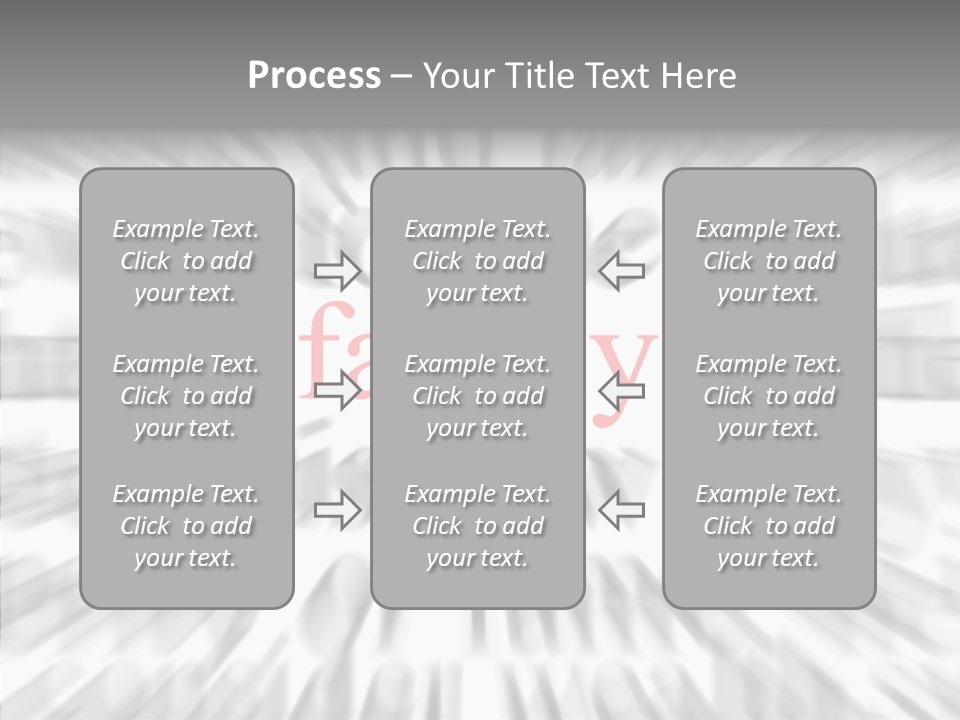 Assistance  White Background PowerPoint Template