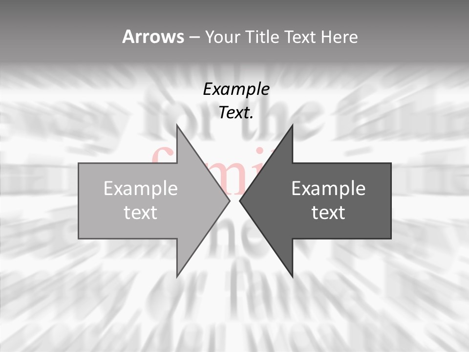 Assistance  White Background PowerPoint Template