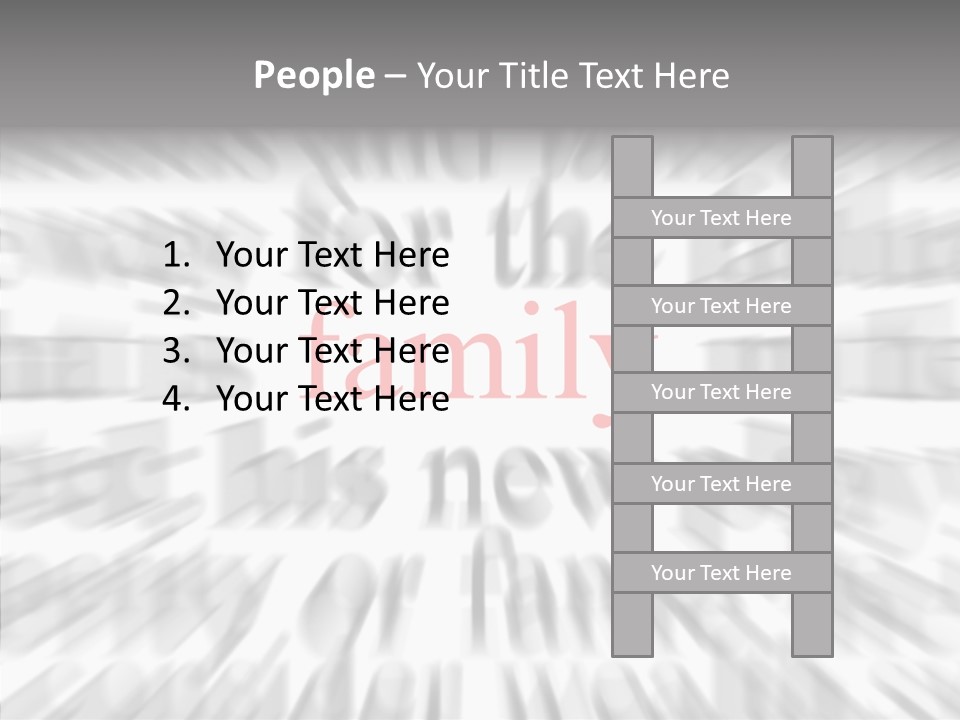 Assistance  White Background PowerPoint Template