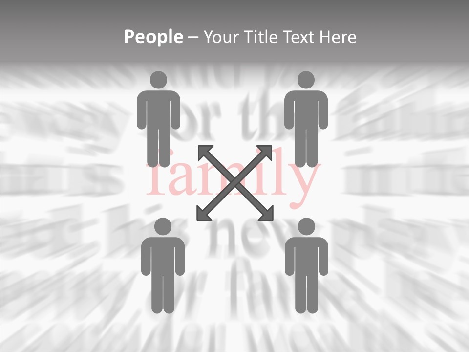 Assistance  White Background PowerPoint Template