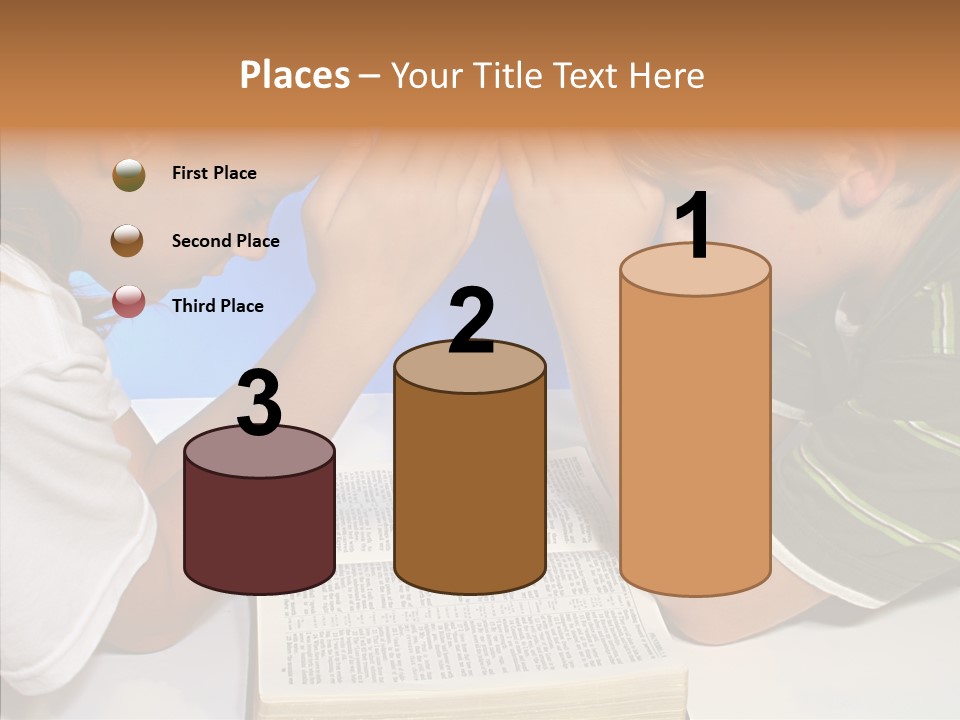 Touching Old Help PowerPoint Template