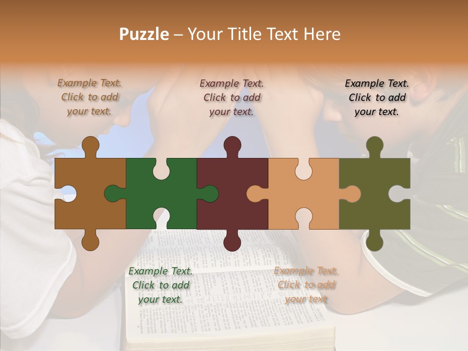 Touching Old Help PowerPoint Template