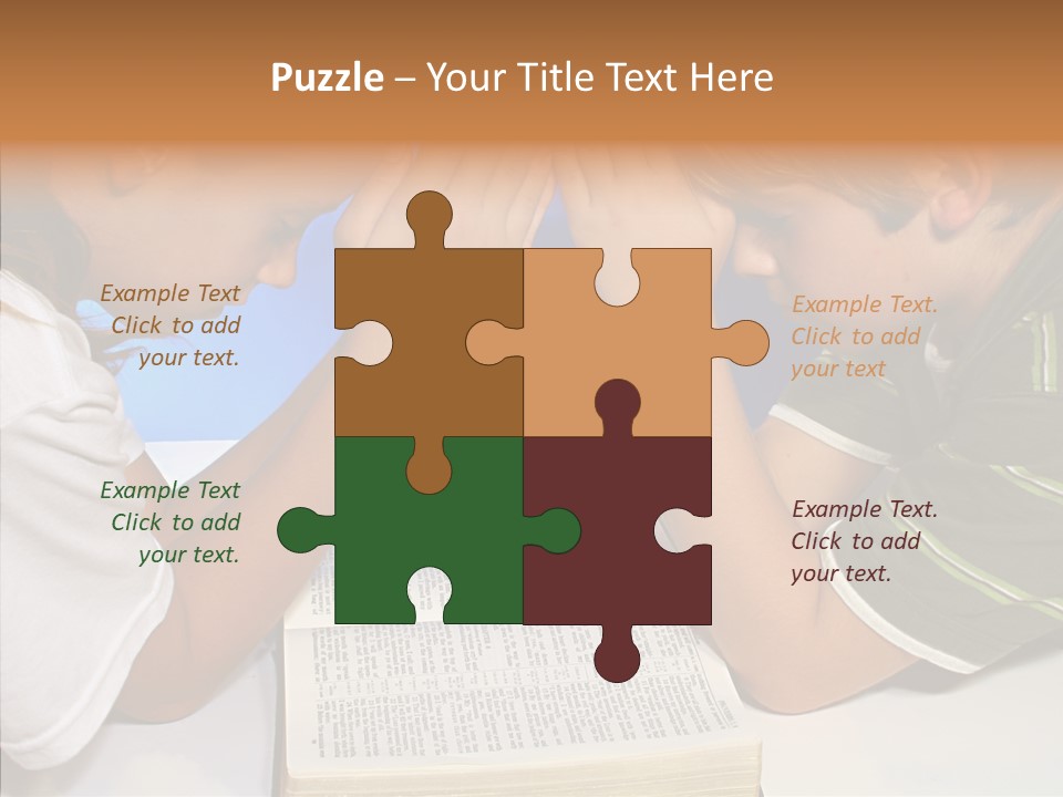 Touching Old Help PowerPoint Template