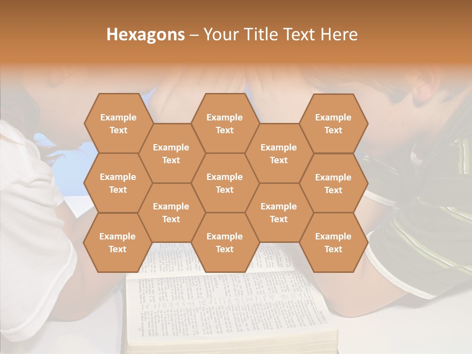 Touching Old Help PowerPoint Template