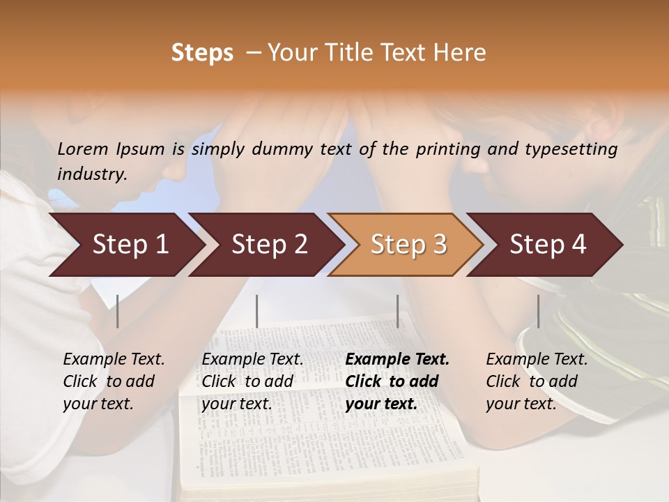Touching Old Help PowerPoint Template
