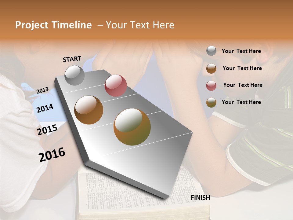 Touching Old Help PowerPoint Template