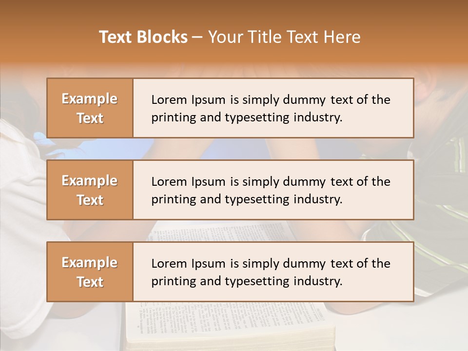Touching Old Help PowerPoint Template