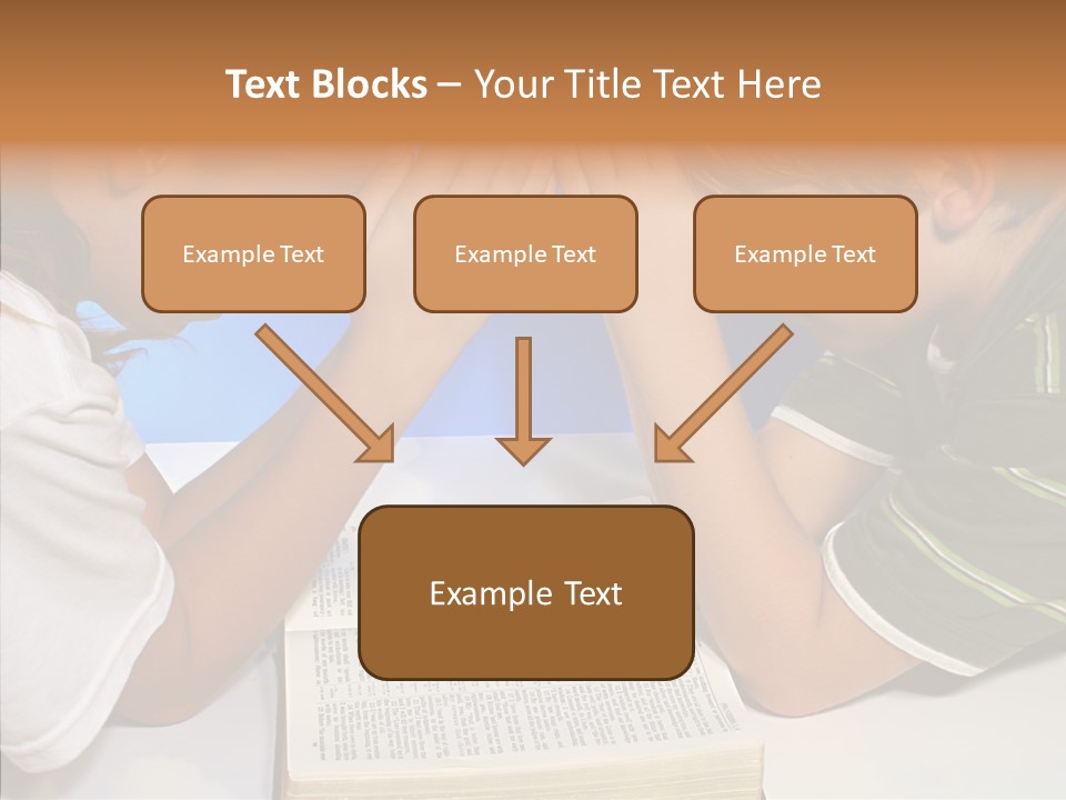 Touching Old Help PowerPoint Template