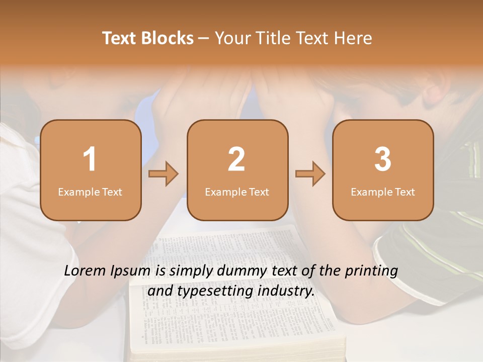 Touching Old Help PowerPoint Template
