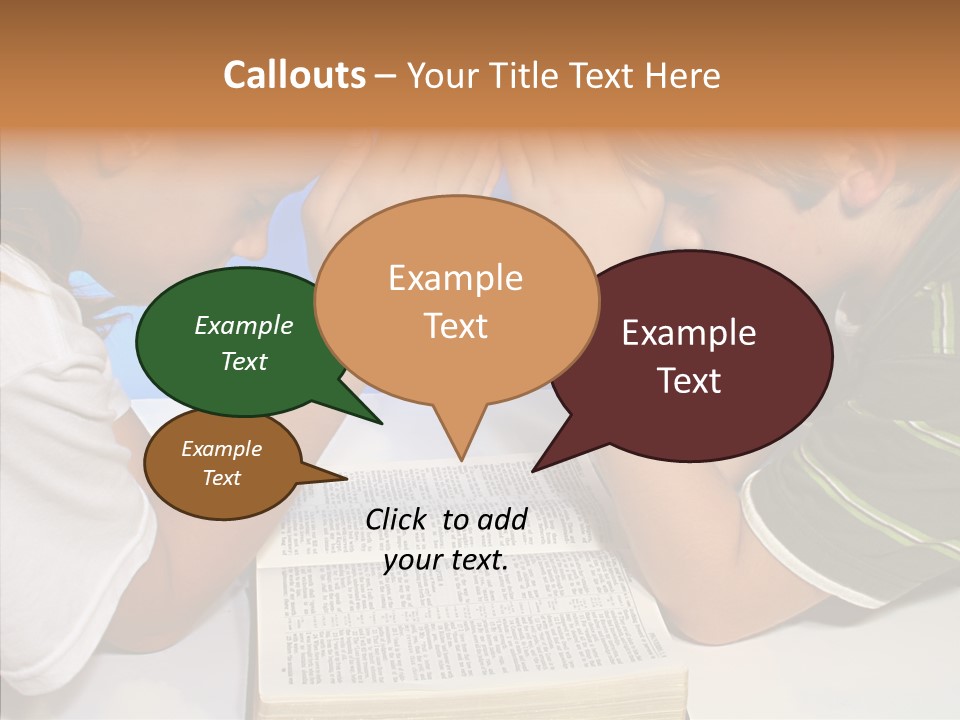 Touching Old Help PowerPoint Template