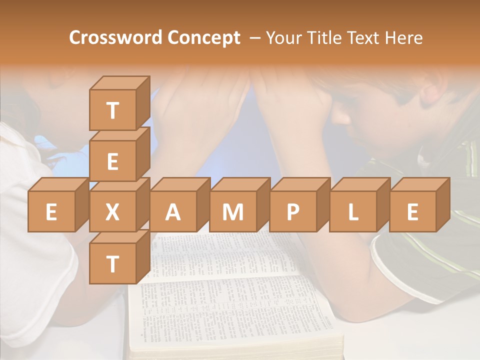Touching Old Help PowerPoint Template