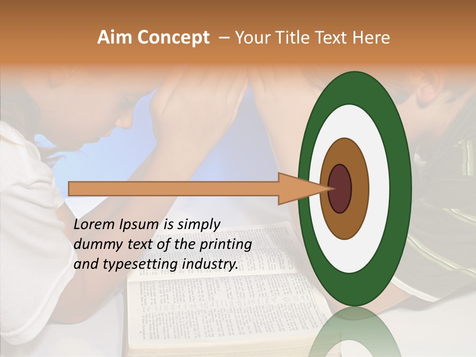 Touching Old Help PowerPoint Template