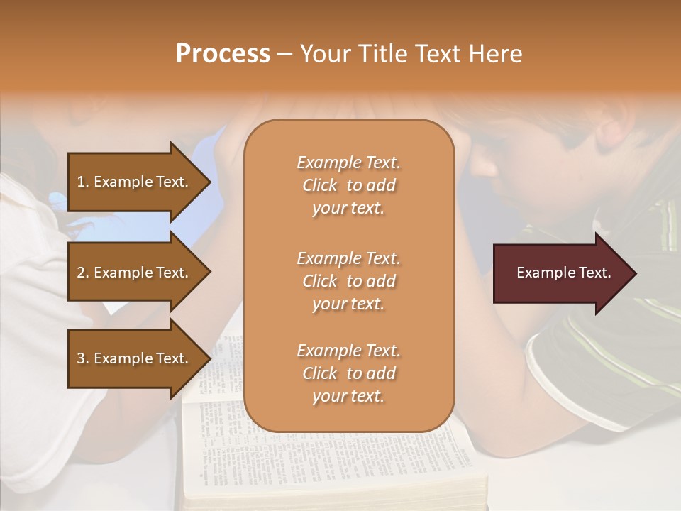 Touching Old Help PowerPoint Template