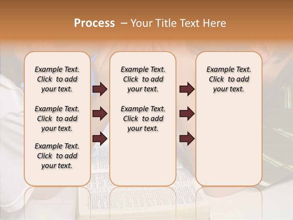 Touching Old Help PowerPoint Template