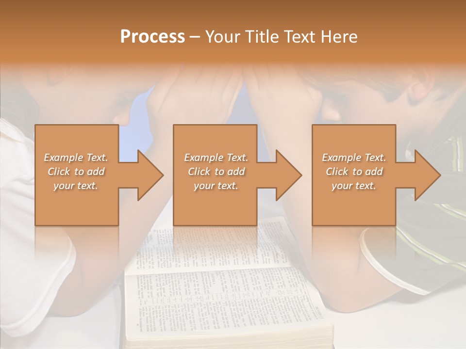 Touching Old Help PowerPoint Template