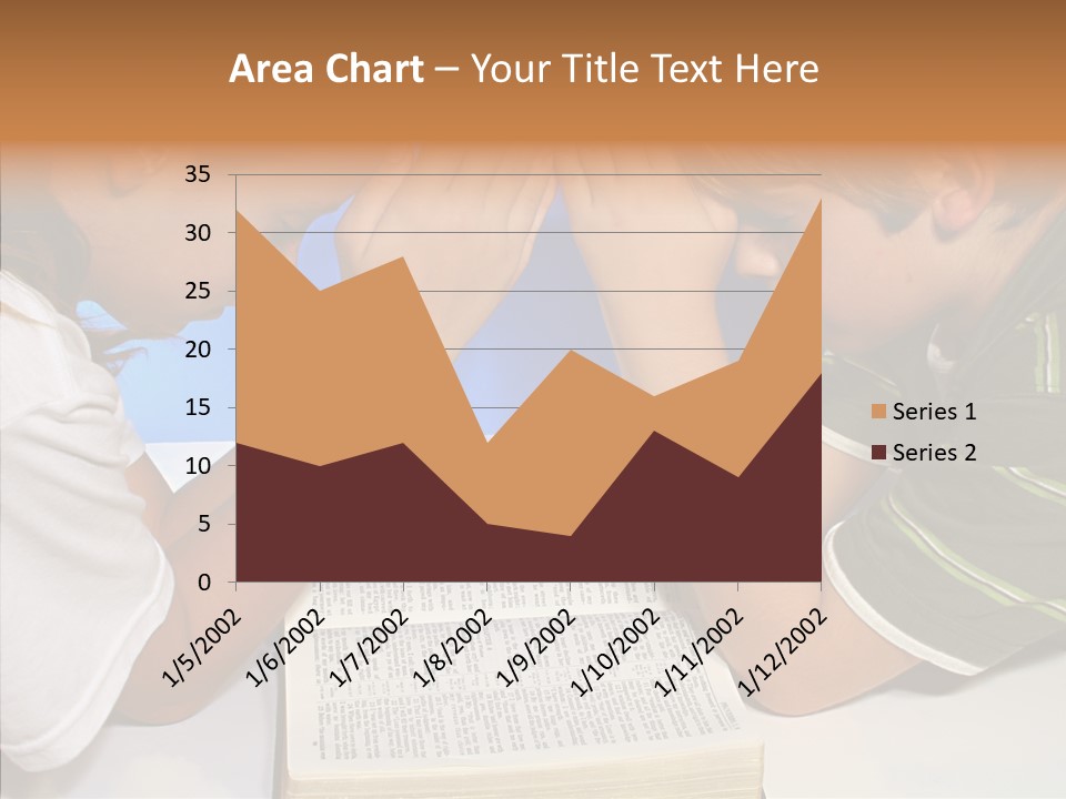 Touching Old Help PowerPoint Template