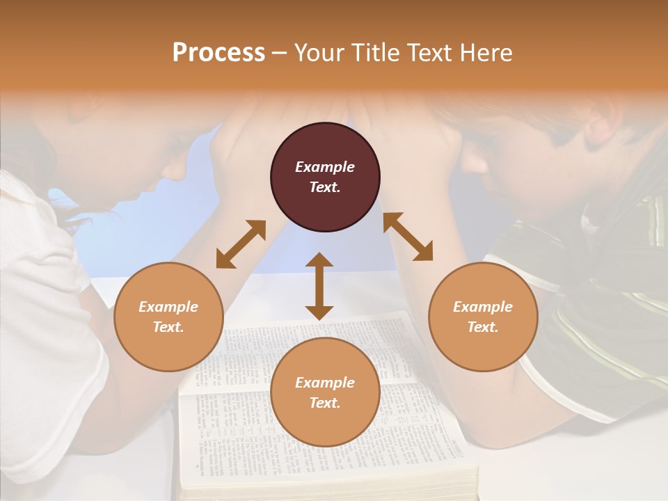 Touching Old Help PowerPoint Template