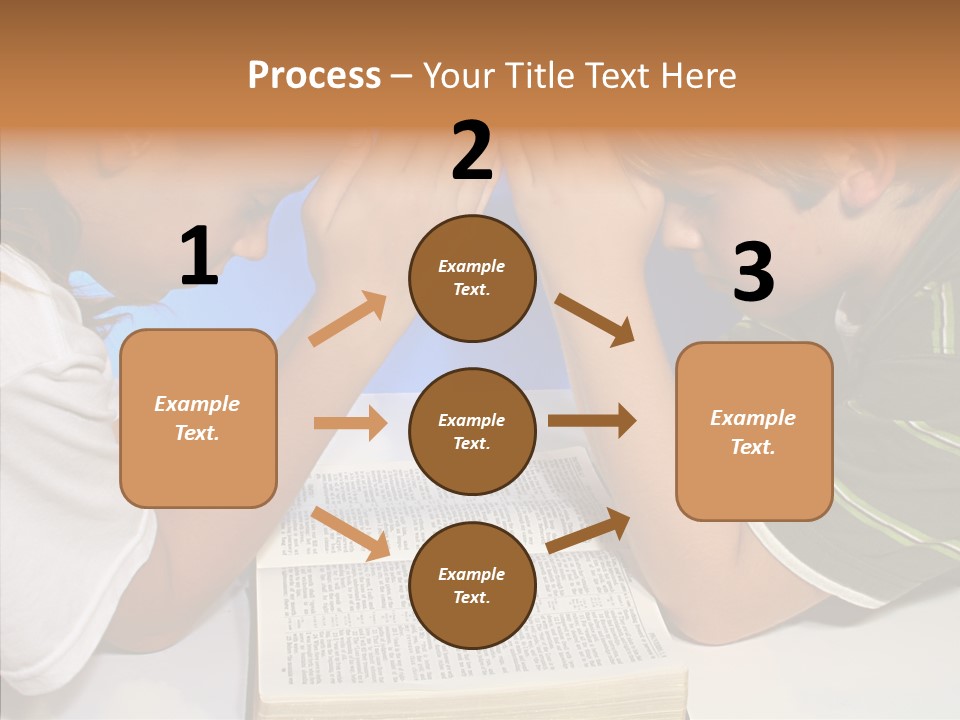 Touching Old Help PowerPoint Template